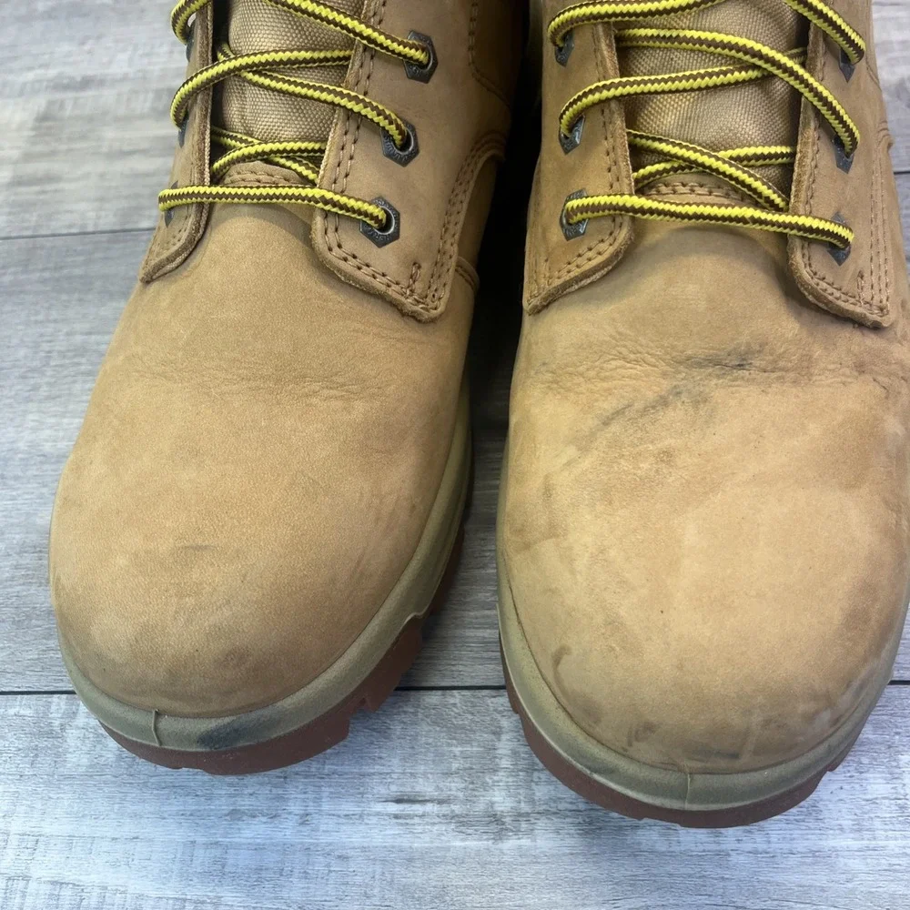Herman Survivors Mens  10W Work Boots ASTM F2413-18 Steel Toe Leather Tan Black